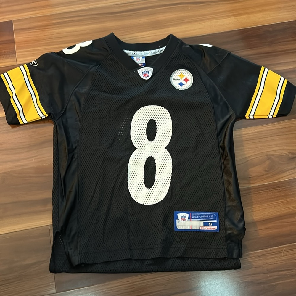Youth small NFL Pittsburgh Steelers #8 Maddox jersey